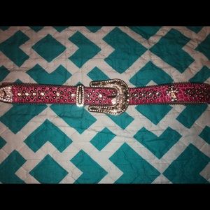 Rhinestone belt